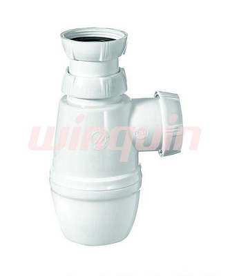 МИНОР (SM1000) сифон 1 1/2*40 мм без выпуска, WIRQUIN 400_400_2892524